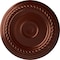Ekena Millwork Small Alexandria Ceiling Medallion (Fits Canopies up to 4 5/8"), 7 7/8"OD x 3/4"P, Antique Copper CM07ALACS - alternate 1